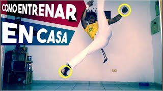 ▶️Capoeira training FOR BEGINNERS  How to train at home🏠 [upl. by Tiphane349]