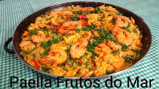 Paella de Frutos do Mar  Marinera [upl. by Rodgers]