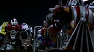 Power Rangers SPD  Ending Part 1  ASquad Megazord End of the Delta Squad Megazord [upl. by Copland72]