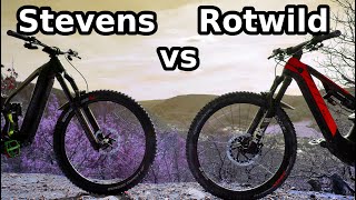 Rotwild RE 750 vs Stevens EInception 2021 Welches Bike ist besser [upl. by Halli611]