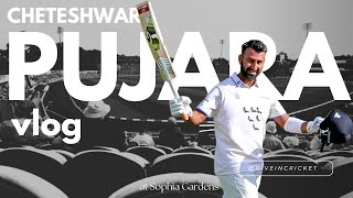 Cheteshwar pujara playing for Sussex County  cricket vlog [upl. by Willabella]