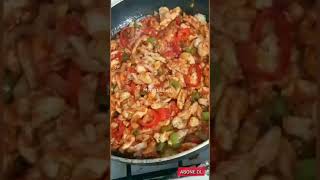 Tavuklu spagetti tarifimakarna tarifichicken spaghetti recipe🤩😋😋✔✔💯💯 [upl. by Siderf]