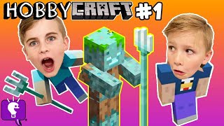 HobbyCraft Minecraft Part 1 with HobbyFamilyTV [upl. by Azarria]