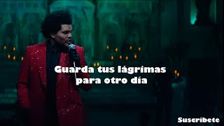 The Weeknd  Save Your Tears  Guarda Tus Lágrimas  Letras Sub Español [upl. by Blinnie]