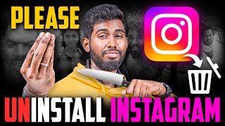 வேணாம்டா பேரப்பசங்களா 🙏  Please Uninstall Instagram ❌ [upl. by Lleznol979]