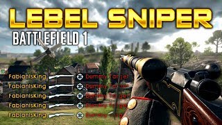 LEBEL SNIPER 103 KILLS GAME HIGHLIGHTS  Battlefield 1 [upl. by Janith]