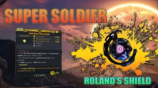 Borderlands 3  Super Soldier Rolands Shield  The Best Legendary Shield [upl. by Atig]