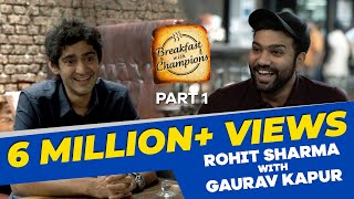 Rohit Sharma On Marrying Yuvis Sister Ritika Mumbai Indians amp Humiliations  BwC S4E8  Part 1 [upl. by Orecul308]