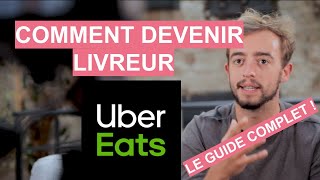 Comment devenir livreur Uber Eats en 3 étapes [upl. by Elleon852]