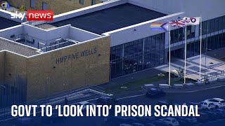 HMP Five Wells Justice secretary to look into conditions at prison exposed in Sky News report [upl. by Emlin]