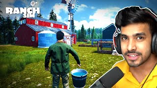 I START A BIG FARMING BUSINESS  RANCH SIMULATOR GAMEPLAY 5 [upl. by Ime928]