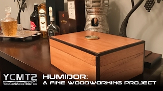 Spanish Cedar Humidor A Fine Woodworking Project  How to [upl. by Clywd717]