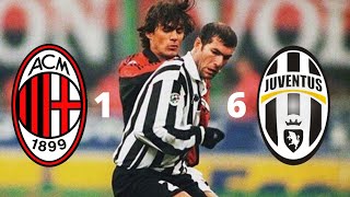 AC MILAN 16 JUVENTUS Serie A 1997 GOALS amp HIGHLIGHTS [upl. by Downes]