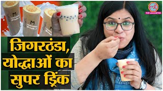 Jigarthanda Cold Drink Recipe  दिल और जिगर दोनों में उतर जाएगी ये ड्रिंक  Chennai  India [upl. by Ecyle]