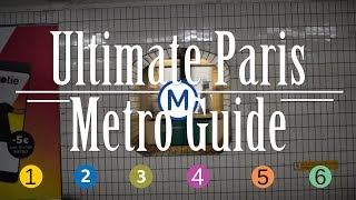 Riding the Metro in Paris The Complete Video Guide [upl. by Aihsiyt242]