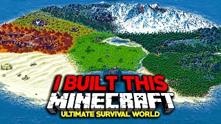 I Transformed Minecraft Into The ULTIMATE Survival World  Full Movie 6000 HOURS [upl. by Nonnad]