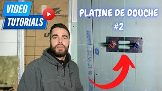 Comment poser une platine de douche 2 [upl. by Aubarta874]