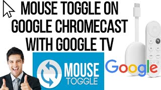 🐭GET MOUSE TOGGLE ON NEW GOOGLE CHROMECAST WITH GOOGLE TV USING AMAZON FIRESTICK REMOTE [upl. by Aicinad]