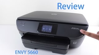 HP Envy 5660 Wireless AllinOne Printer Review and Setup [upl. by Euton]