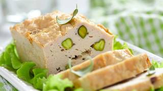 Recette  Terrine poulet pistaches [upl. by Evvie]