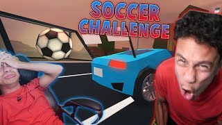 RAGING OVER SOCCER CHALLENGE IN JAILBREAK Roblox Jailbreak [upl. by Trevor]