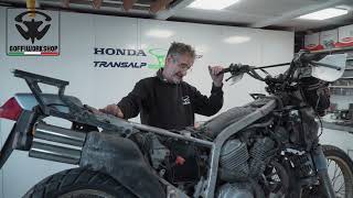 HONDA TRANSALP  Reconstruire à partir de 0  PT 1 LE REDÉMARRAGE [upl. by Stralka]