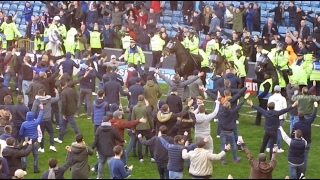 Millwall Fans Pitch Invasion [upl. by Troxell]