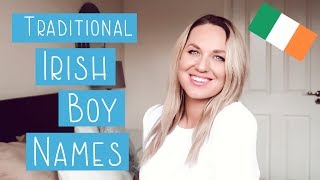 Irish Baby Boy Names with Pronunciation [upl. by Jerrome]