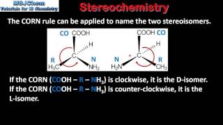 B10 Stereochemistry of amino acids HL [upl. by Philbrook]