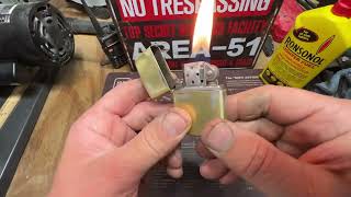 Reviving Memories Restoring a 1994 Zippo Lighter from the Flea Market [upl. by Doralyn]