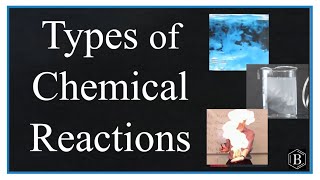 Major Types of Chemical Reactions Explanation Examples amp Practice [upl. by Nollad]