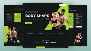 💪 Build amp Deploy a Responsive Gym Website Design Using HTML CSS amp JavaScript [upl. by Widera]