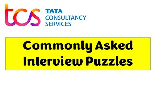 TCS Commonly Asked Interview Puzzles [upl. by Acissev115]