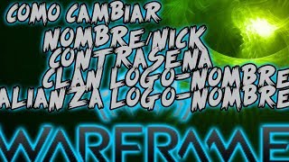 Como cambiar nombre nick contraseña correo clanalianza logo nombre [upl. by Edholm914]