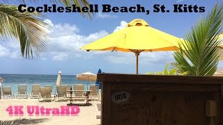 Cockleshell Beach St Kitts Early Morning in 4K UltraHD [upl. by Maloy]