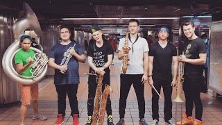 Lucky Chops  Danza 2016 Live in the NYC Subway [upl. by Corie]