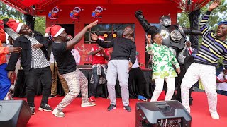 THIS MAN SEE HOW PRESIDENT RUTO KILLED THE DANCE AT STATE HOUSE DURING KIDS EARLY CHRISTMAS PARTY [upl. by Asemaj]