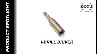 IDRILL DRIVER eye lag screw installation tool [upl. by Ardnuassak573]