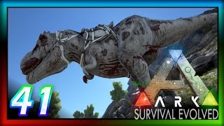 quotARTEMIS IN DANGERquot ARK Survival Evolved 41 More ALBINO TREX  ARK Survival Giveaway [upl. by Esina]