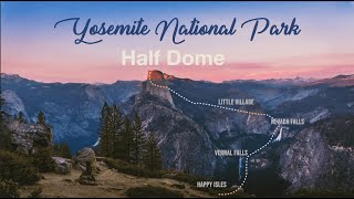 Half Dome Hike  Yosemite National Park  GoPro [upl. by Theodore]