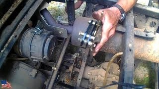 Replacing the ParkingEmergency Brake Pads on my Polaris Ranger [upl. by Boswell874]