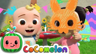 Easter Masks Song  CoComelon Nursery Rhymes amp Kids Songs [upl. by Elpmid623]