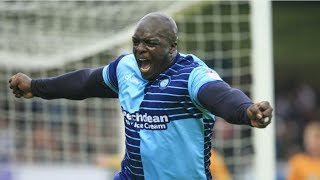 Adebayo Akinfenwa  1718 Wycombe Goals [upl. by Hadsall]