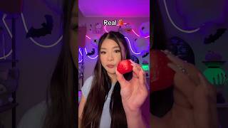 Real or Fake 🍫🍩🧊🍓asmr shorts [upl. by Cross102]