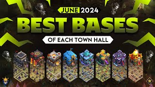 Best Bases for every Town Hall level in Clash of Clans [upl. by Aytac]