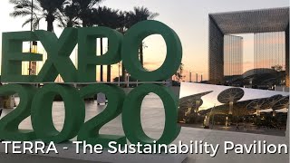 EXPO 2020 DUBAI  TERRA  The Sustainability Pavilion  Part 1 Cy amp Cath [upl. by Wilbert422]