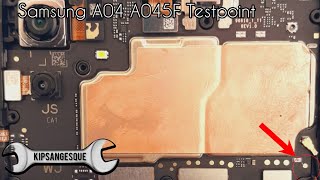 Samsung A04 A045F Testpoint [upl. by Valenza]