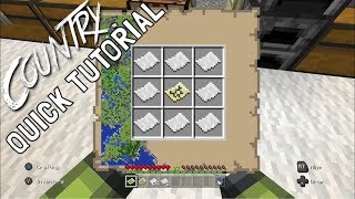 Minecraft How to create a lvl 4 map Xbox one [upl. by Ynnej]