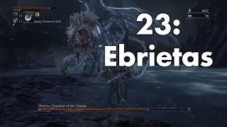 Bloodborne Cutscenes amp Bosses 23  Ebrietas [upl. by Aniarrol]