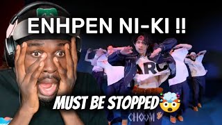 Reaction video Trendsetter X HUMBLE covered by ENHYPENNIKI니키 Artist Of The Month 4K [upl. by Guibert]